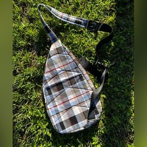 Vera Bradley Essential Sling Backpack in “Perfectly Plaid”